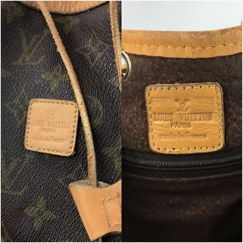 SOLD - Vintage 1970s Louis Vuitton Noe Monogram - Picture 8 of 8